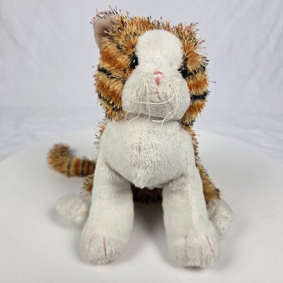 Ganz Webkinz Striped Alley Cat Plush HM042 Stuffed Animal Toy No Code - Picture 1 of 7